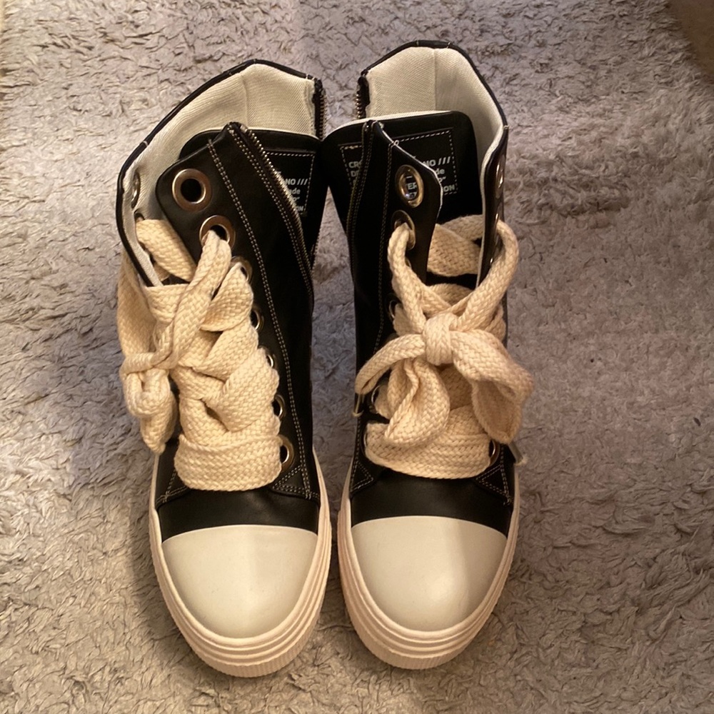 Cristian Zero high Top Sneakers (Smooth Leather)